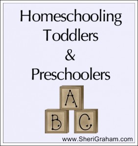 Homeschooling Toddlers & Preschoolers