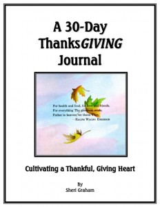 A 30-Day ThanksGIVING Journal – Grab your copy now!