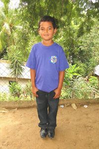 Our new Compassion child…Oscar