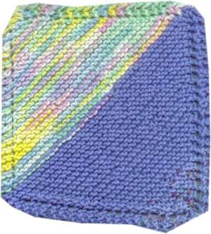Homemade for the Holidays #4:  Knitted Dishcloth