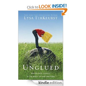 Unglued by Lysa TerKeurst {only $0.99 on Kindle!}