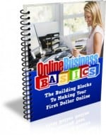 Online Business Basics Course & More Dishcloths!