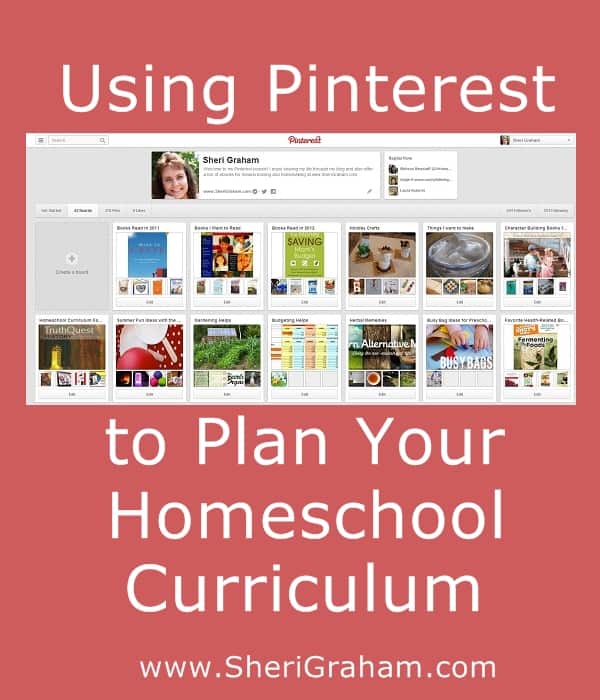 Using Pinterest to Plan Your Homeschool Curriculum