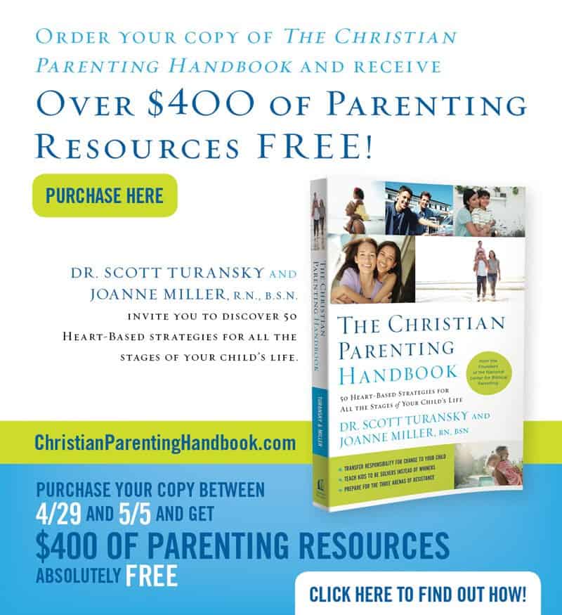 The Christian Parenting Handbook - Buy this week and receive over $400 of parenting resources FREE!