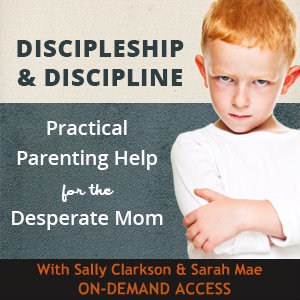 Discipleship & Discipline Workshop with Sally and Sarah Mae {and a giveaway}!