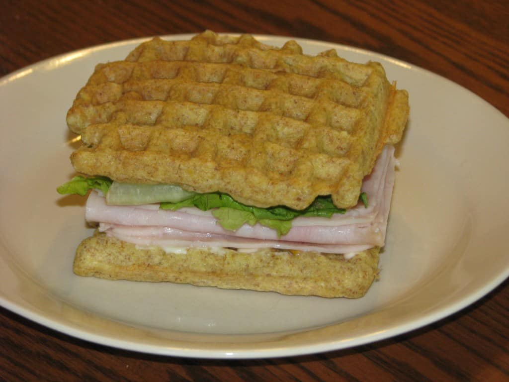 Trim Healthy Mama {Waffle Bread for Great Sandwiches!}