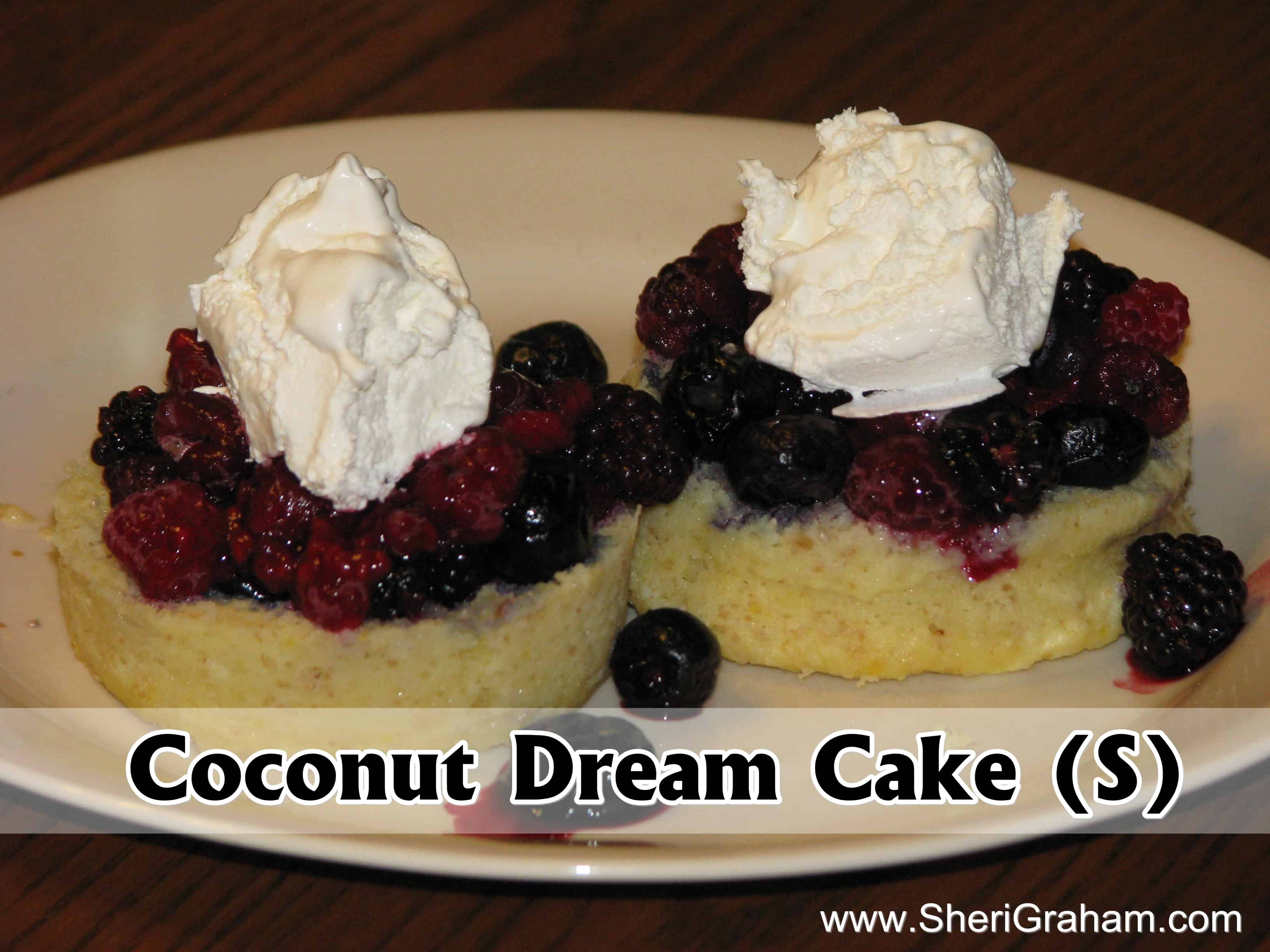 Trim Healthy Mama {Coconut Dream Cake – “S”}