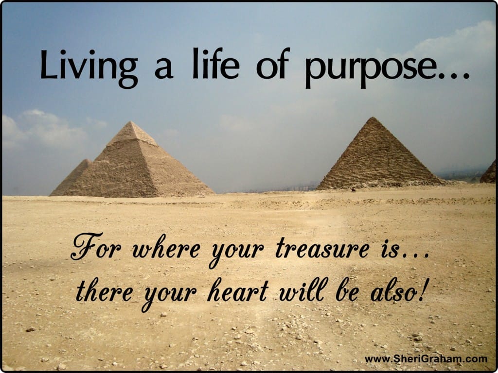 Living a life of purpose...the RIGHT purpose!