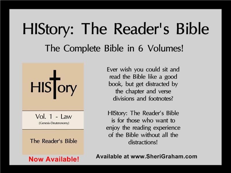 HIStory: The Reader’s Bible Vol. 1-The Law {Now Available!} + FREE PDF Download!