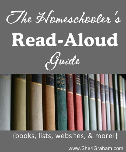 The Homeschooler’s Read-Aloud Guide {book lists, websites, and more!}