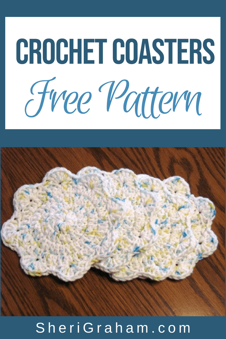 Crochet Coasters {FREE pattern}