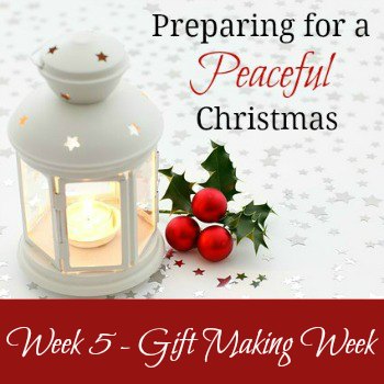 Preparing for a Peaceful Christmas {Week 5}