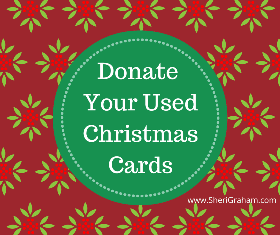 Donate Your Used Christmas Cards!