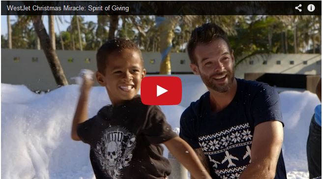 Another WestJet Miracle: Spirit of Giving {a MUST SEE video}