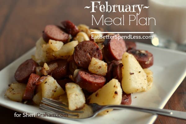 February Meal Plan