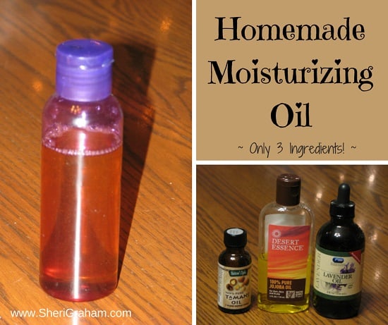 DIY: Homemade Moisturizing Oil
