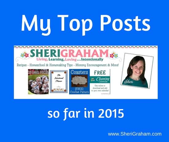 Want to see what I blog about? Here are my top posts so far in 2015!