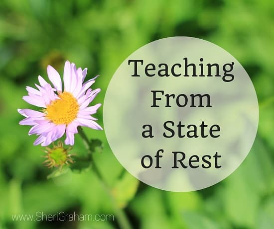Teaching From a State of Rest (Excellent video series by Andrew Kern)