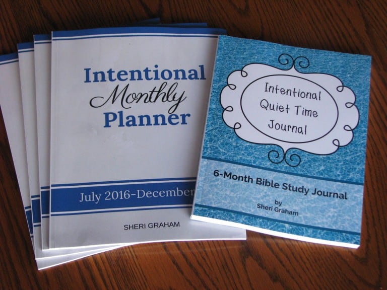 Intentional Quiet Time Journal and Intentional Monthly Planner