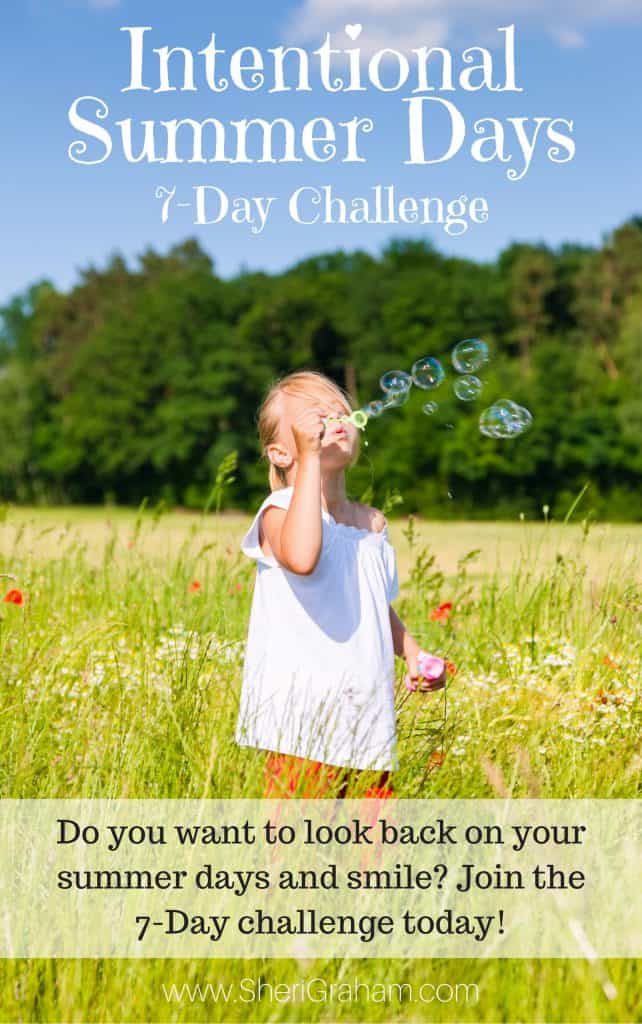 Intentional Summer Days - 7 Day Challenge
