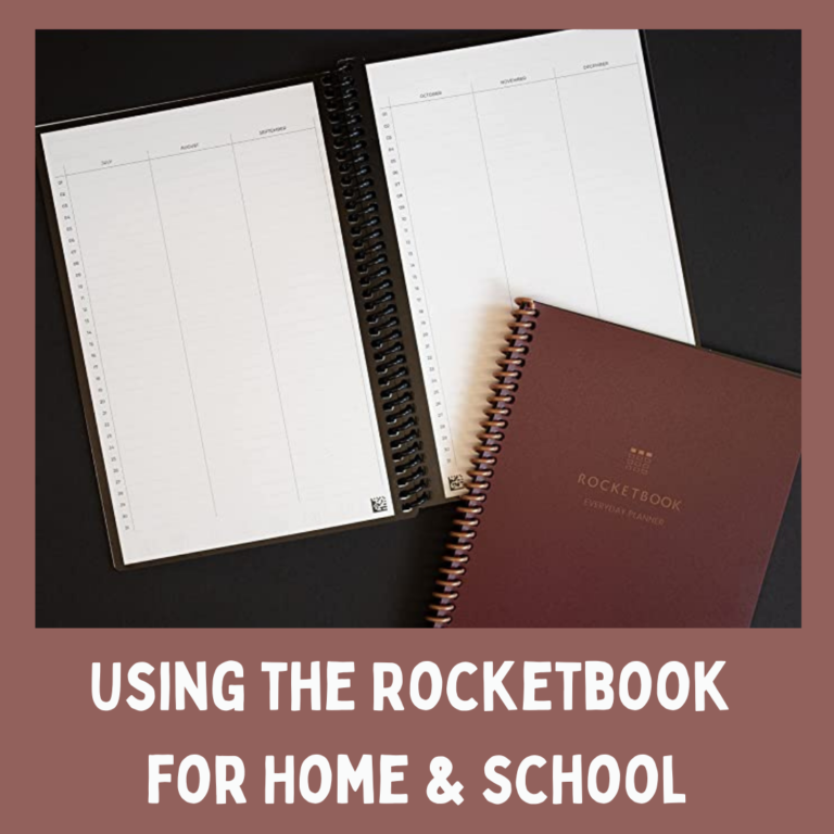 Using the Rocketbook for Home & School (My Rocketbook Review)